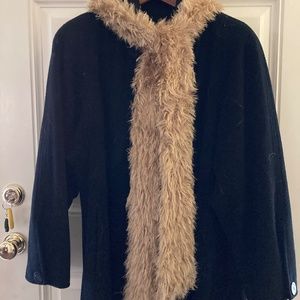 Dennis Basso Faux Fur Tubular Boa/Champagne/62 Inches in Length/NEW!